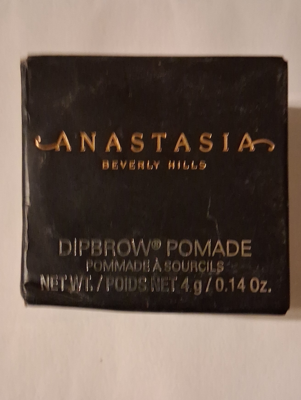 BNIB ANASTASIA DIPBROW POMADE IN SOFT BROWN .14OZ